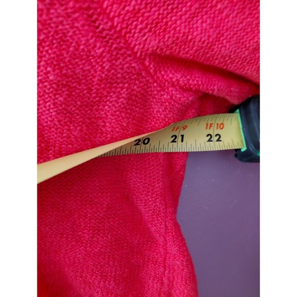 Lilly Pulitzer Coral Pink Faretta Open Front Cardigan Size XL - Picture 6 of 8